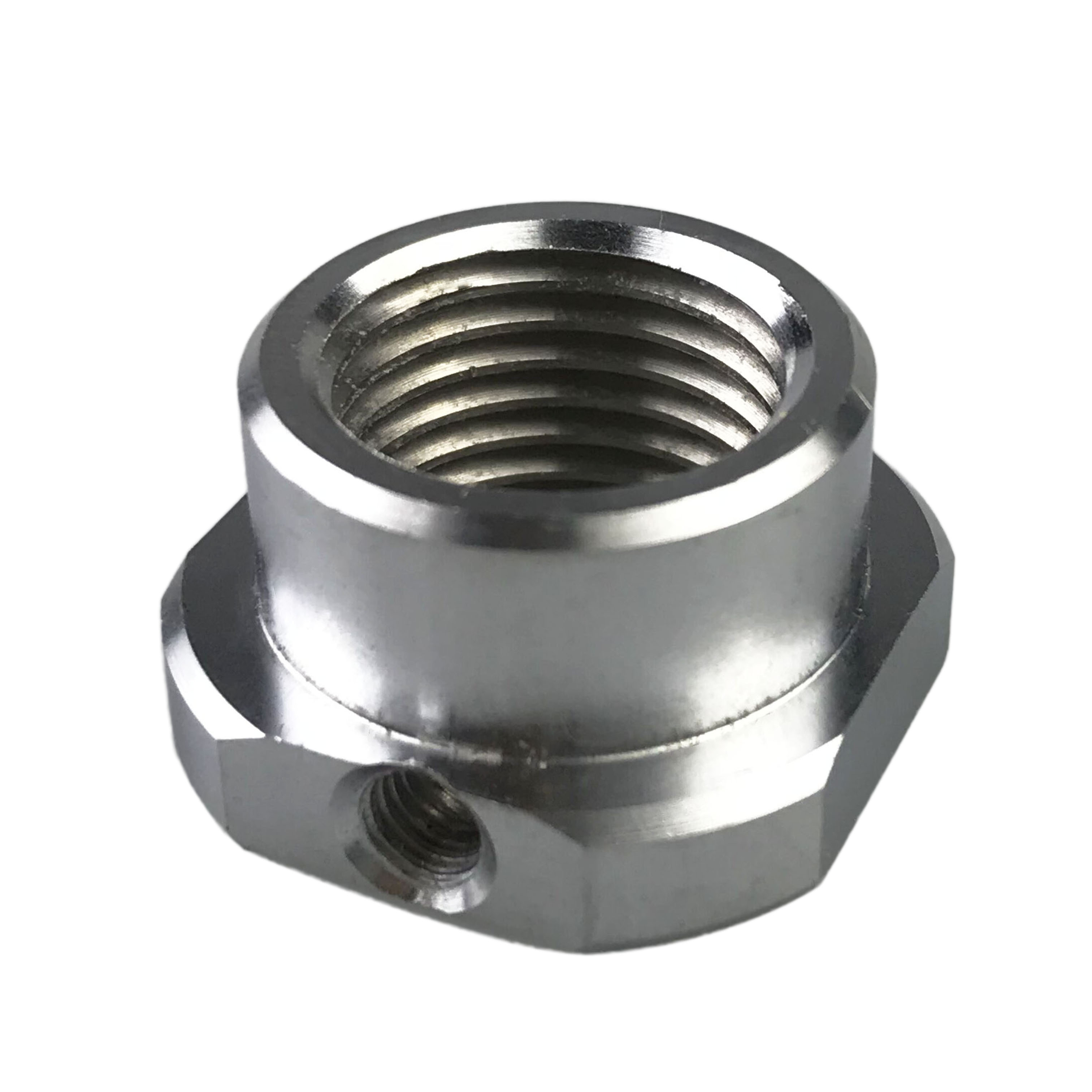 CNC Precision Turned Stainless Steel Internal Thread Fitting