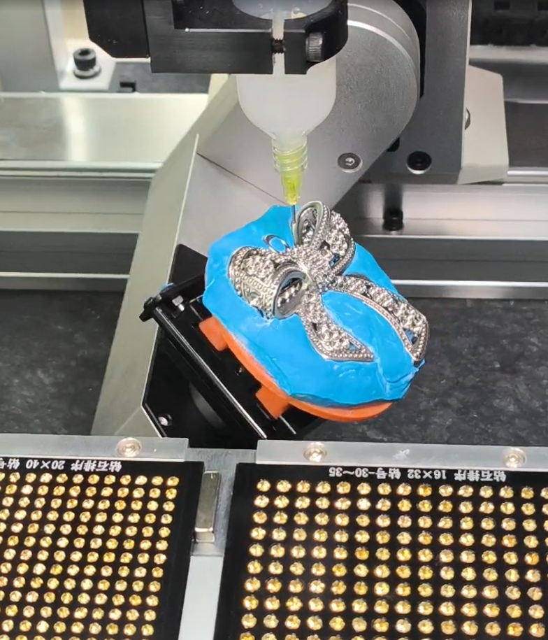 3d scanner diamond stone setting machine