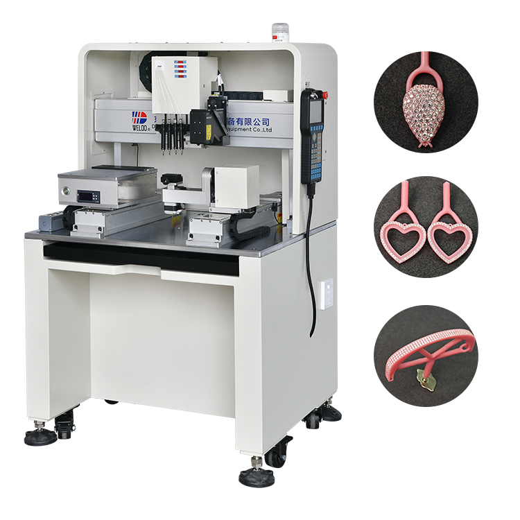3D automatic jewelry stone wax setting machine