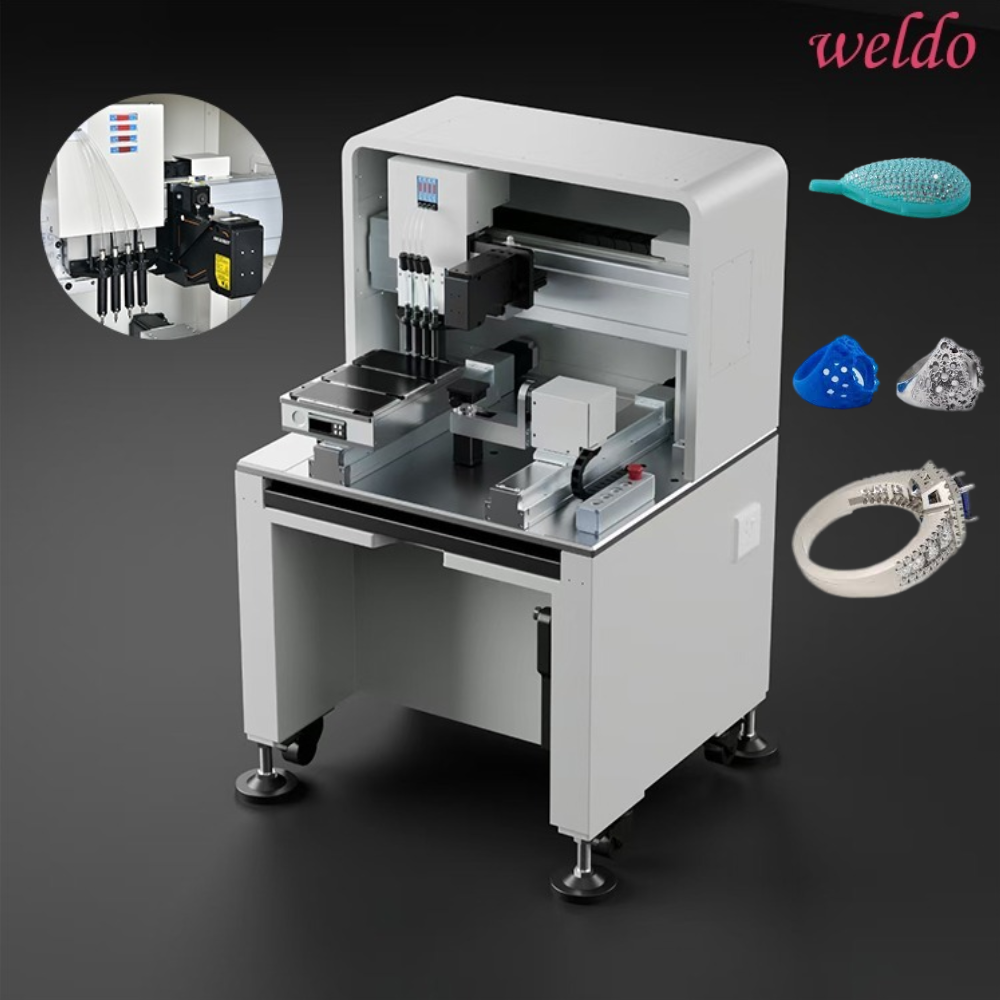 cheap sterling silver jewellery set 3d automatic jewellery stone wax setting machine