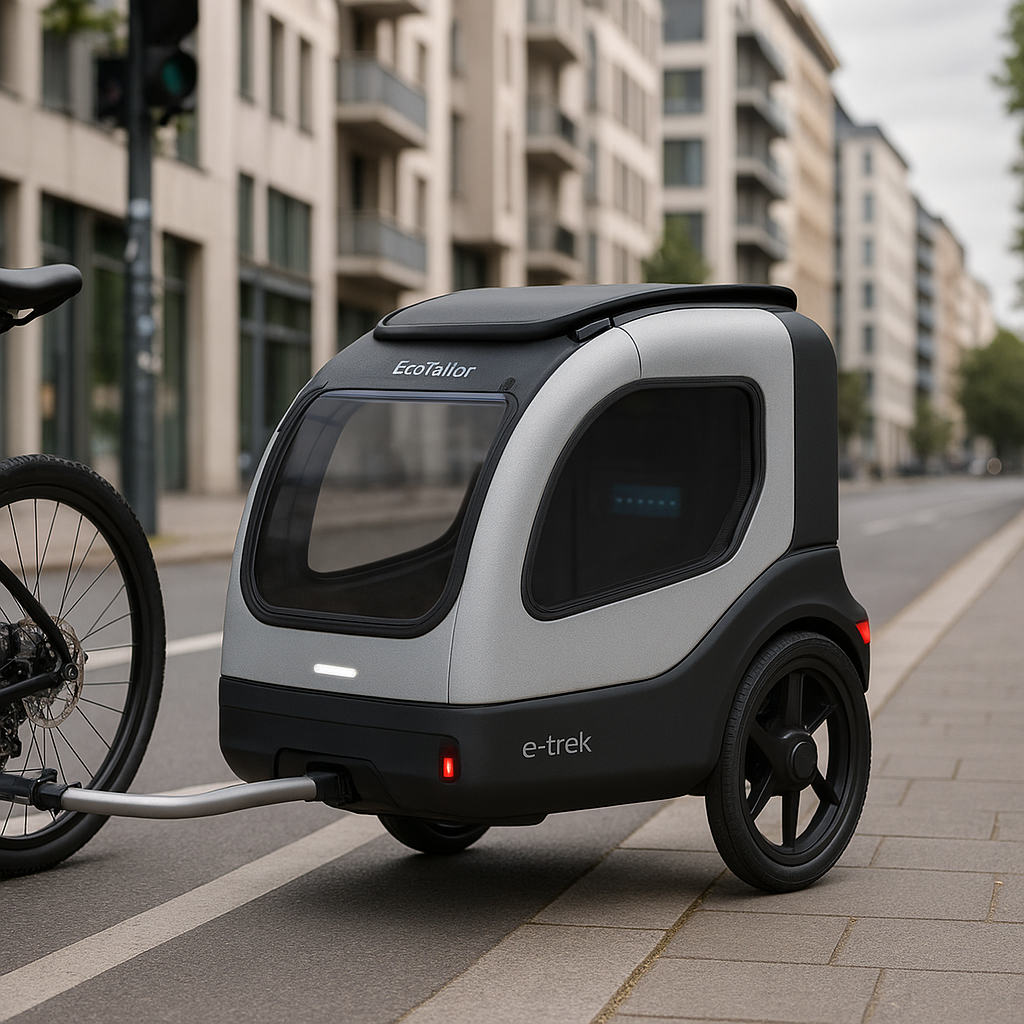 EcoTailor e-Trek Smart Pet Trailer