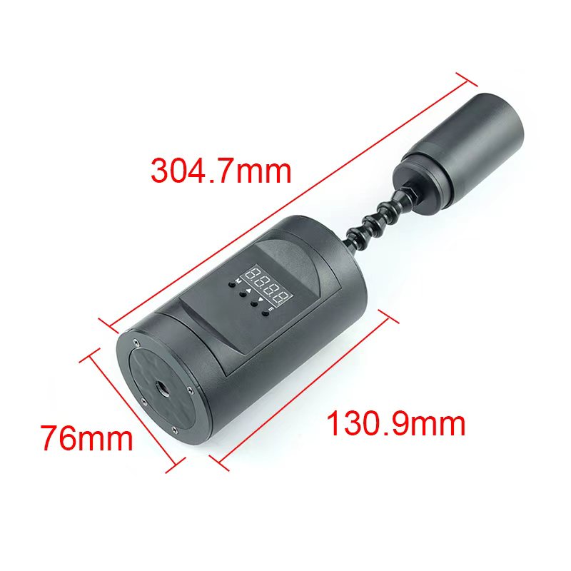 10W Warm White LED Wireless Battery Zoom Spotlight