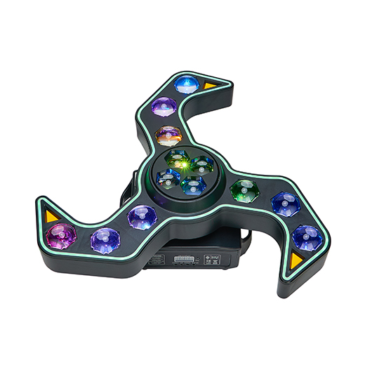 120W LED effect stage light with crescent moon scimitar design