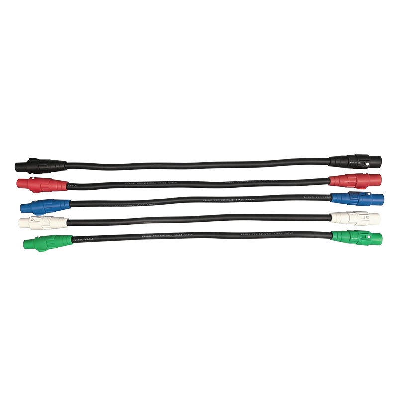 15m 5x35mm²  Single Strand Main Power Cable, Fitted With 150A Camlock Connectors At Both Ends.