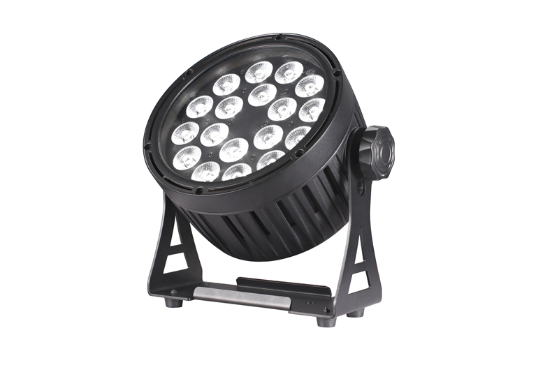 Outdoor Wedding DJ 18x18w RGBWA UV 6in1 LED Par Can for Landscape Bars Weddings Disco Nights Application