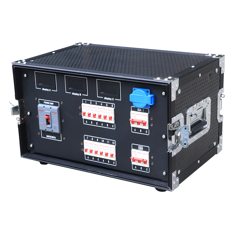 6ch EURO+6chs 16A CEE 3pin+16A 5Pin + 32A 5Pin Output 32A 5Pin CEE Input Power Distribution Equipment