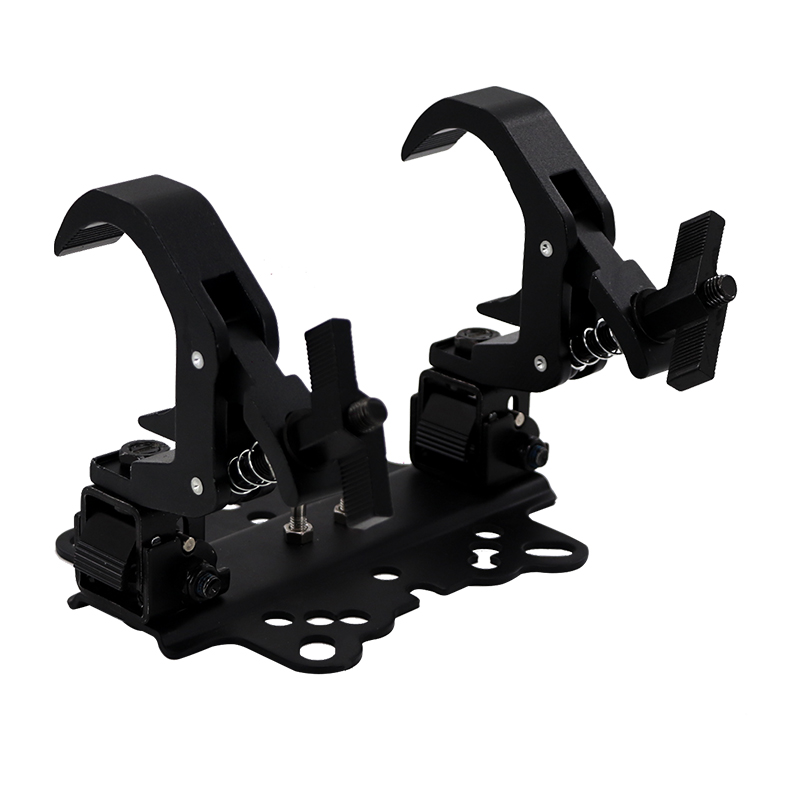 Essential Stage Lighting Clamps Foldable 40-70MM LED Spotlights IP65 Rating for Theme Parks