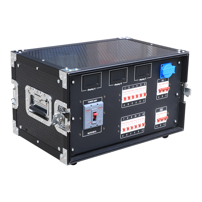 6ch EURO+6chs 16A CEE 3pin+16A 5Pin + 32A 5Pin Output 32A 5Pin CEE Input Power Distribution Equipment