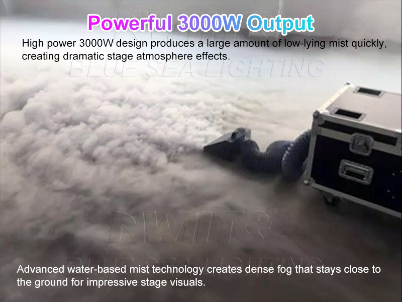 3000W Low Fog Machine