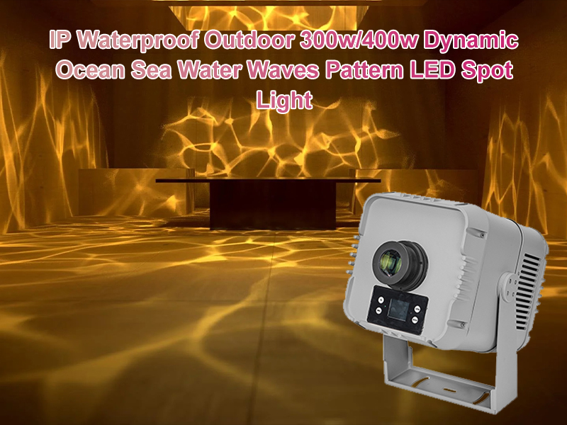 IP65 waterproof ocean wave LED spot light
