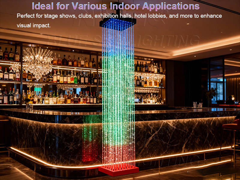 3m RGB pixel curtain light