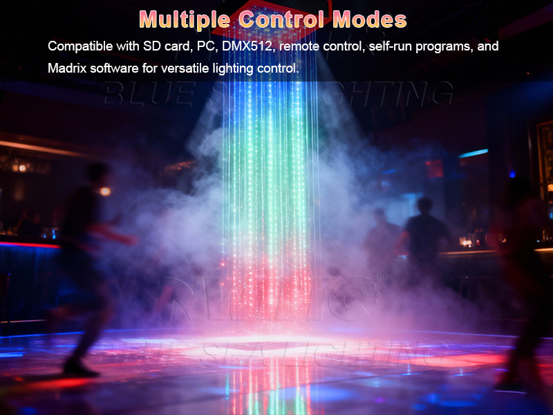 LED crystal curtain light 64x60