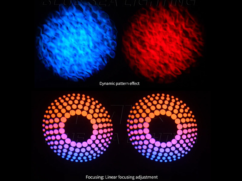 CMY color mixing LED stage light