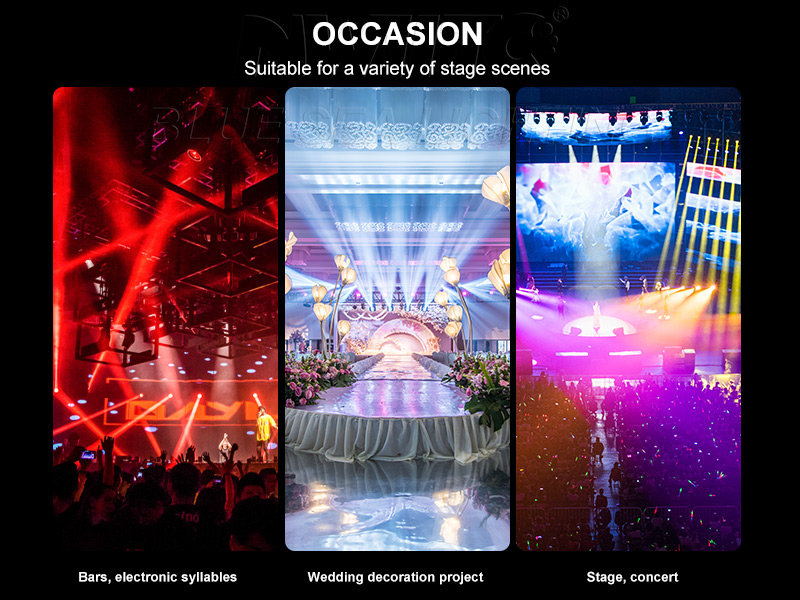 470W LED beam spot wash moving head fixture