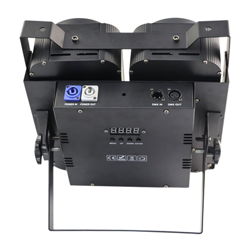A-2 Four Eye 4x100W White Cob Stage Audience LED Matrix Light DMX Blinder Stage Lights