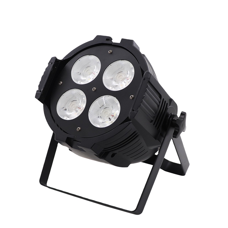 Indoor 4*50W LED Par Light COB Warm White Cool White 2in1 Stage Par Lights for Wedding Parties 200W DMX512