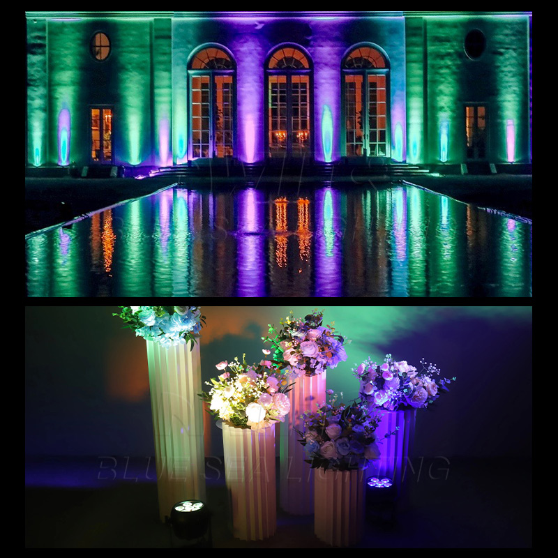 IP65 RGBWA+UV Wireless Flood Light