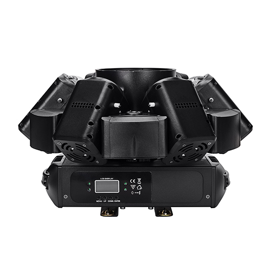6x40w RGBW beam +6x10w bee eye +2x10W White Strobe+2 Red And Green Laser Led Moving Head