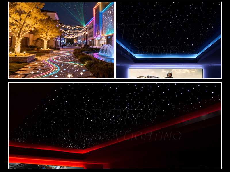 Blue Sea Lighting outdoor RGB starry sky laser light