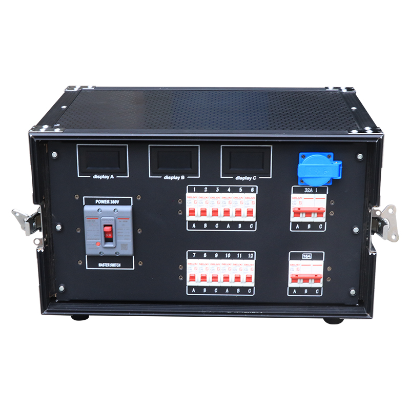 6ch EURO+6chs 16A CEE 3pin+16A 5Pin + 32A 5Pin Output 32A 5Pin CEE Input Power Distribution Equipment