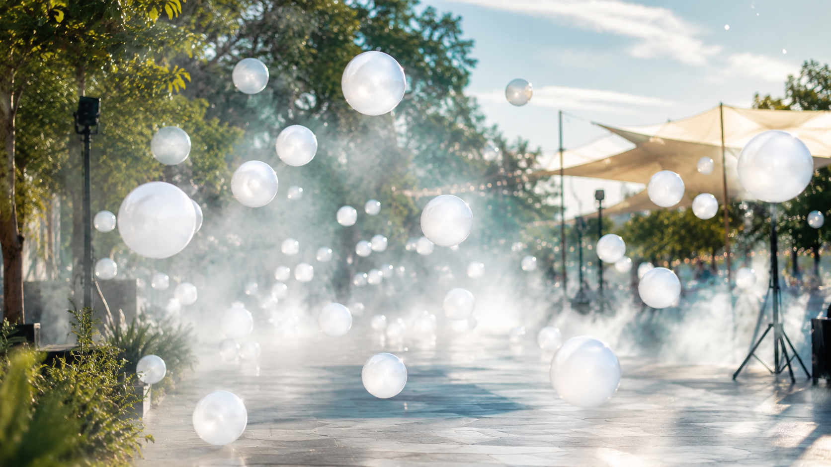 900W Cloud Bubble Machine: Creating Immersive Outdoor Event Atmospheres with Fog and Bubble Special Effects Equipment