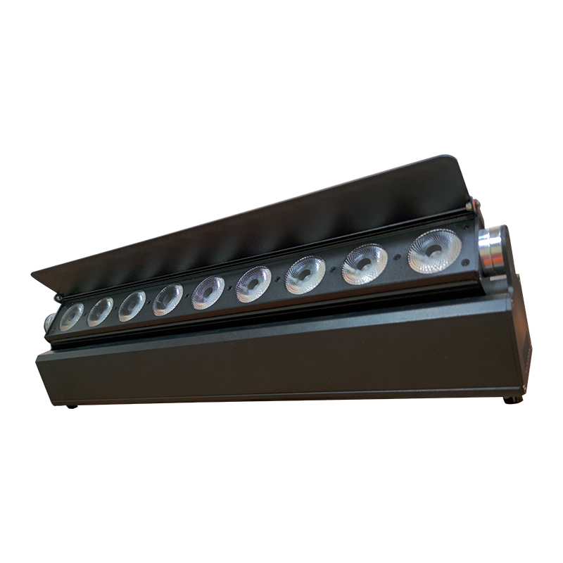 App 9x18W RGBAW UV Battery Powered Wireless Led Wall Washer with Barndoor