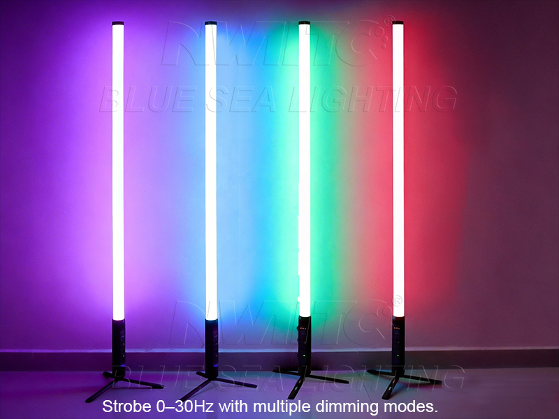 Wireless DMX RGBWA LED Tube Light