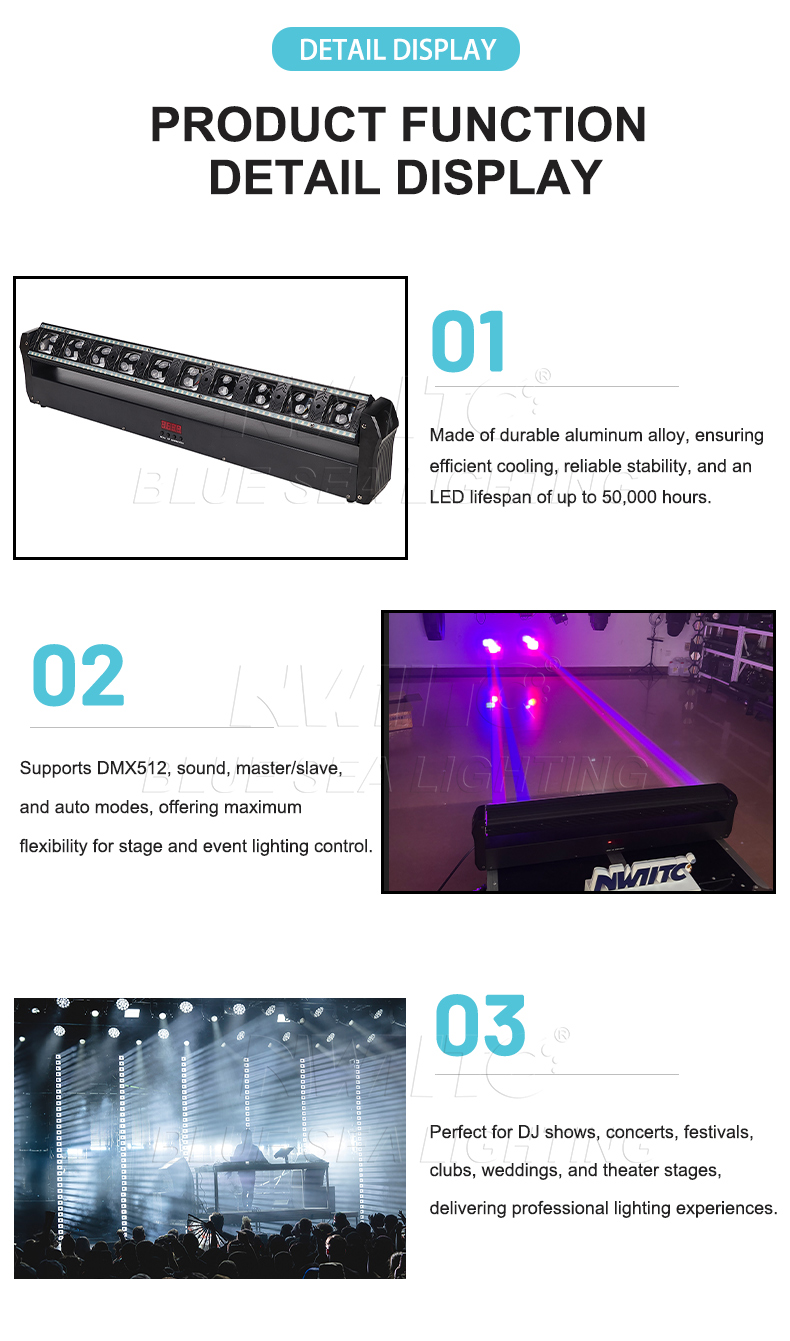 10x20W LED Beam Light