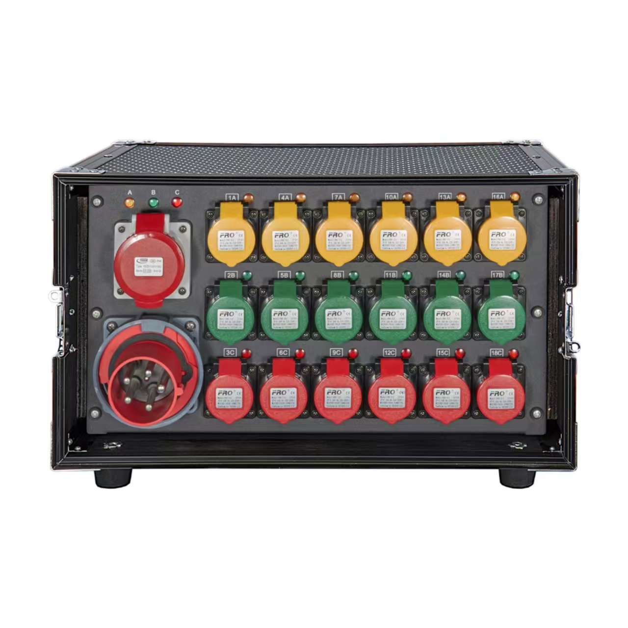 63A 5PIN Input&Output 18 Road 16A Waterproof Output and 32A 5PIN Output Power Distributor