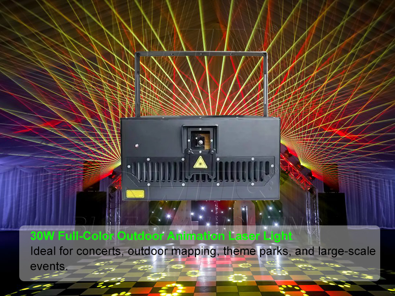 Outdoor Waterproof RGB Laser Light for Concerts