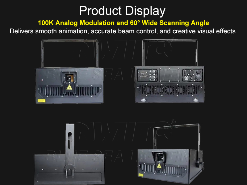 IP65 RGB Full Color Animation Laser Light