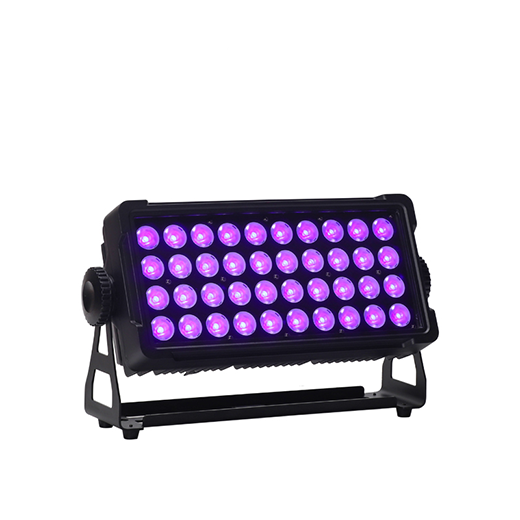 IP65 Waterproof 40×10W UV LED City Color Stage Flood Light with NEUTRIK REAN PowerCon