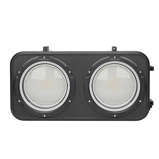 IP66 Outdoor 2x100W Dual-Color COB RGB Audience Light