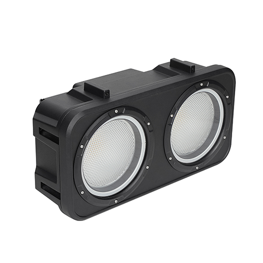 IP66 Outdoor 2x100W Dual-Color COB RGB Audience Light
