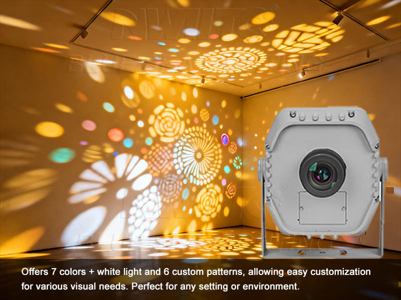 IP65 outdoor pattern projector lighting