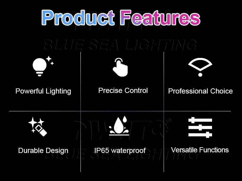 10x60W RGBW Pixel Zoom Beam Bar Light