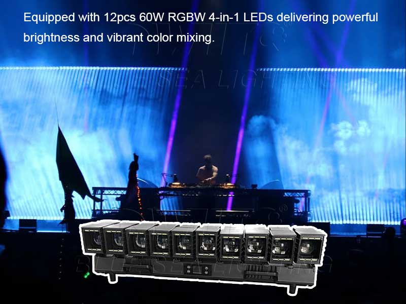 IP65 Pixel Zoom Wash Beam Moving Head