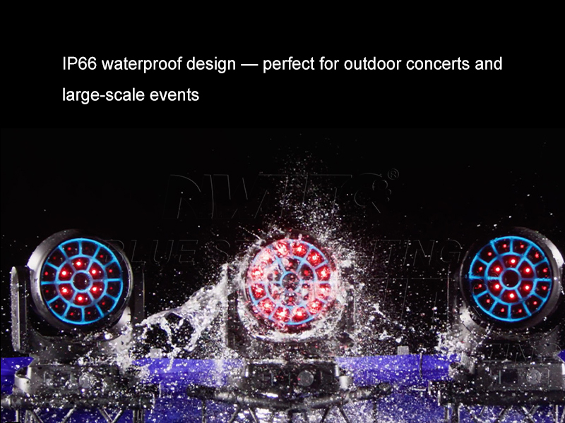 19x50W + 210 RGBL Pixel Control Light