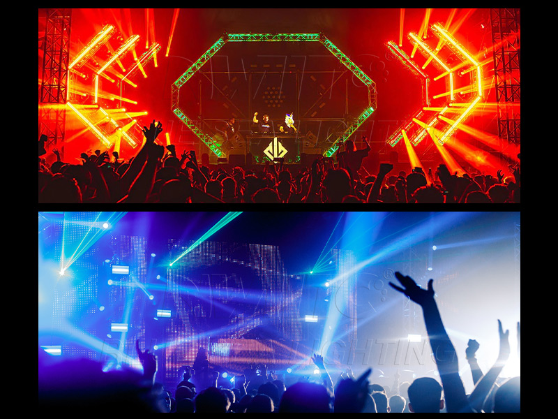 IP65 White COB LED Moving Head Lighting Fixture
