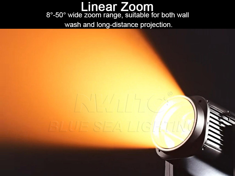 White COB LED Moving Head for Outdoor Concerts