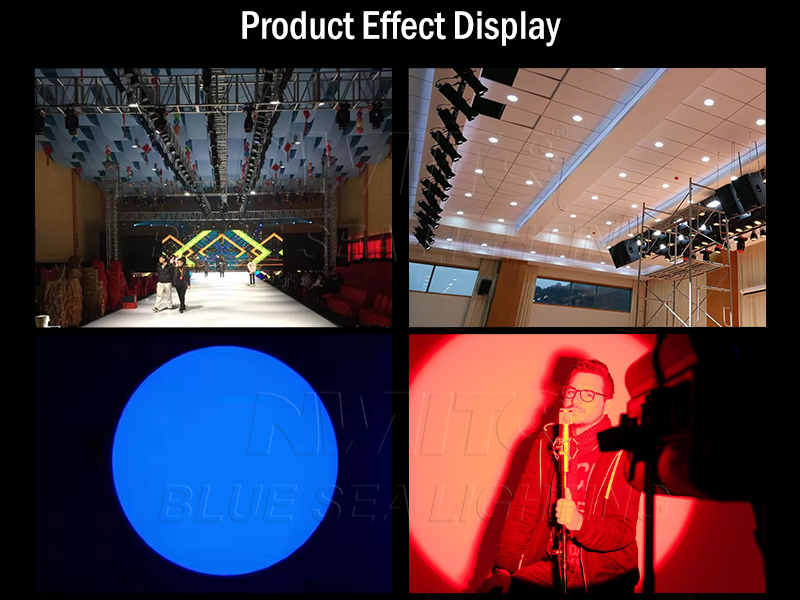 DMX512 300W LED Profile Spot Light