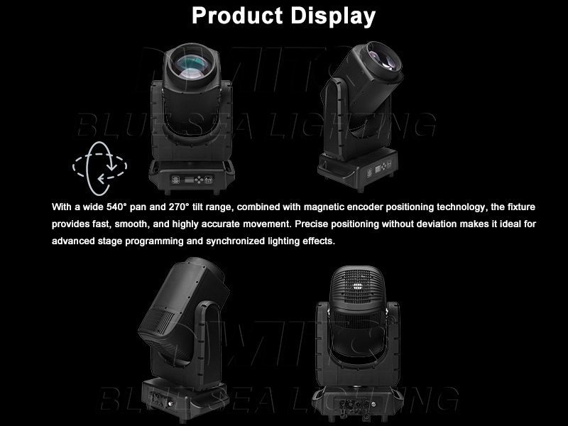 Outdoor IP65 Laser Beam Moving Head