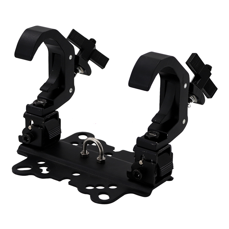 Essential Stage Lighting Clamps Foldable 40-70MM LED Spotlights IP65 Rating for Theme Parks