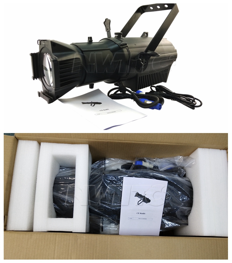 Iris Leko 180W Rgb 3in1 Ellipsoidal Spotlight LED Profile Spot Light