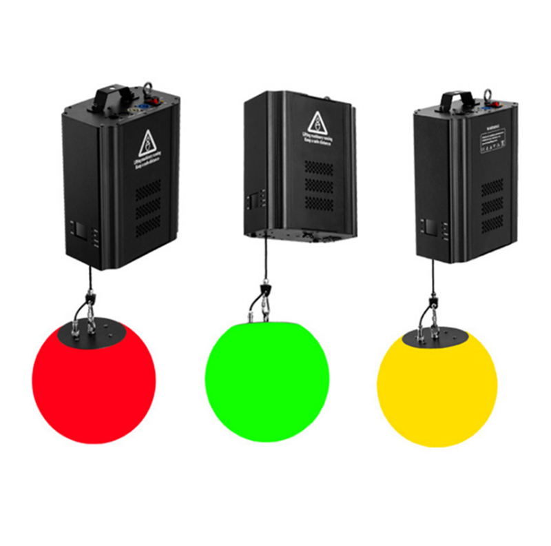 L-180 RGB Lifting LED Kinetic Ball Stage Lights 9m Height Disco Wedding Moving Lights