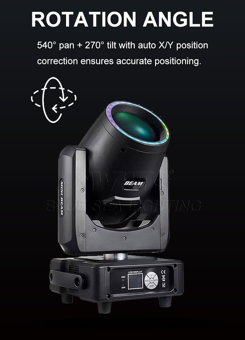 Mini Beam 230W with Prism Effects