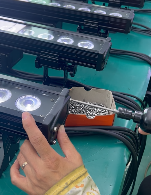 18pcs 18W LED Wall Washer Production Line