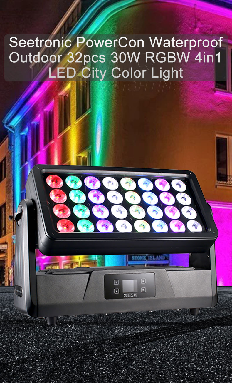 Outdoor 32pcs 30W RGBW LED Light