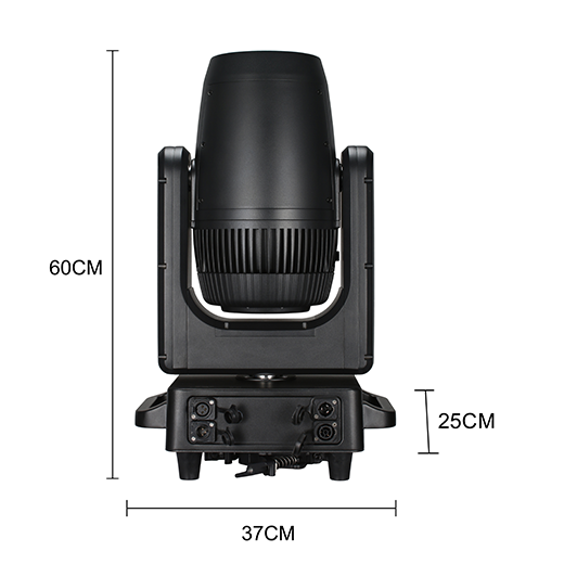 Outdoor 380W Waterproof Beam Moving Head Light