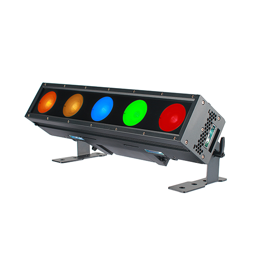 Outdoor 5pcs 100W RGBWA 5in1 Led Wall Washer with Electronic Frost